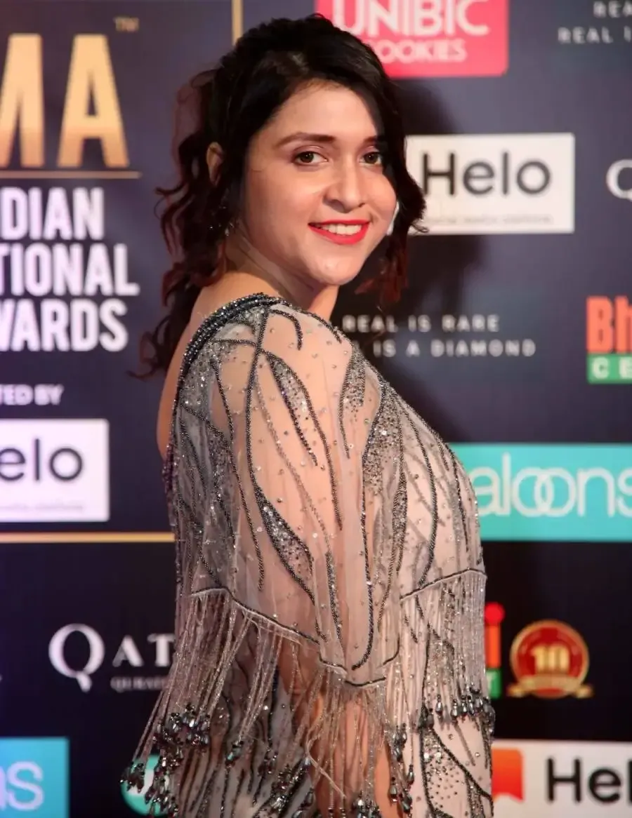 South Indian Model Actress Mannara Chopra at SIIMA Awards